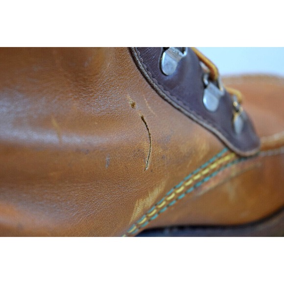 1960s/70s Kaufman Footwear Kingtreads Boots Size 6 w/ Original Tag * Rawhide main image 6